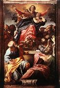 CARRACCI, Annibale Assumption of the Virgin Mary dfg oil painting artist